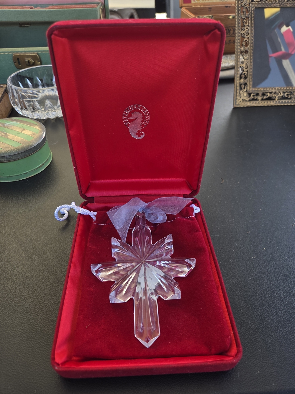Waterford Crystal 2003 Star Annual Christmas Ornament